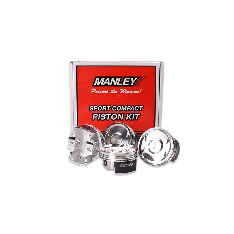 Manley Forged Pistons Subaru BRZ Scion FR-S FA20 4U-GSE 86.10mm +0.1mm -11.4cc 10.0:1 632601C-4
