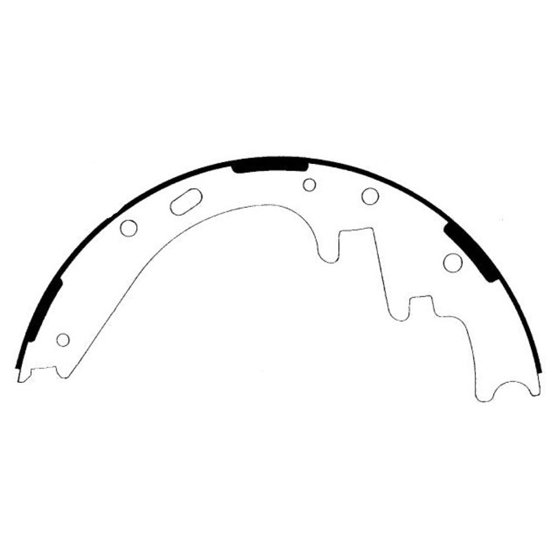 Porterfield Brake Shoes for 2003 FORD F150 4WD Rear Drum 5 Lug