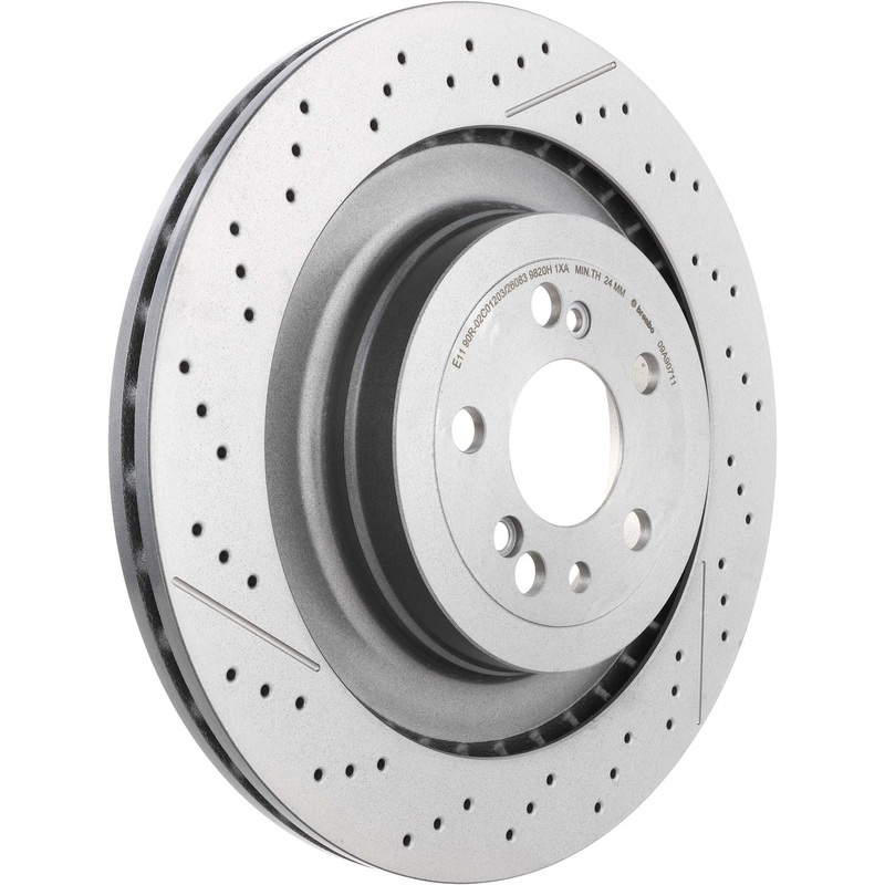 PRIME UV Coated Rear Disc Brake Rotor – 09.A907.11