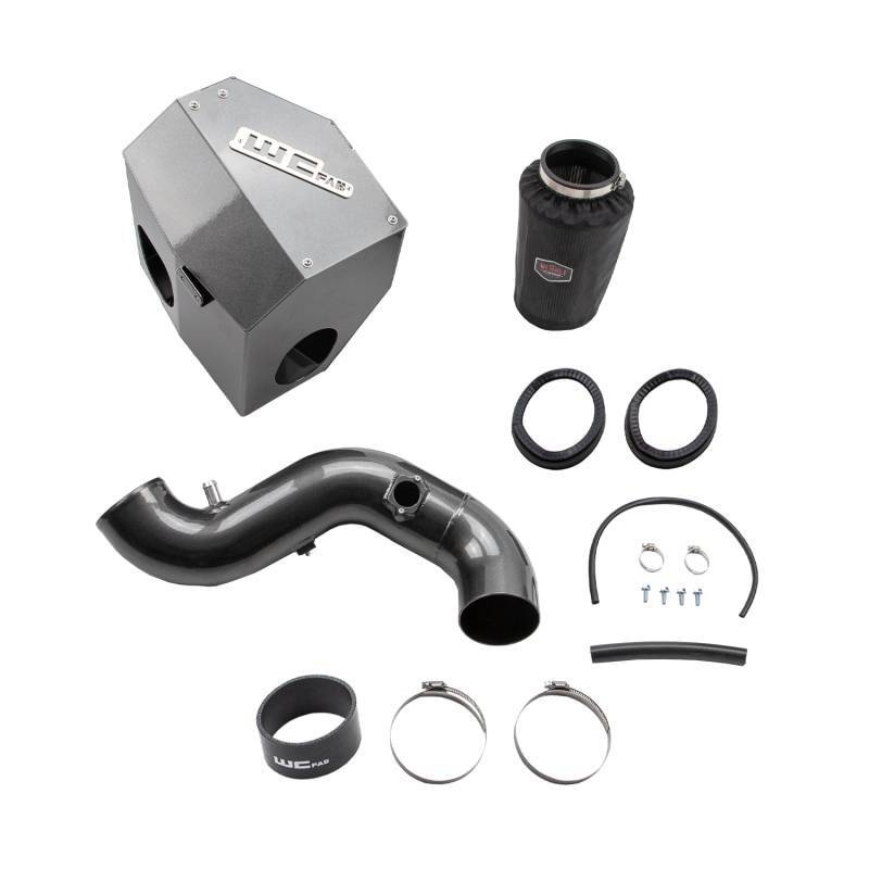 Wehrli 13-18 Cummins 6.7L Intake Kit 4in – Gloss White