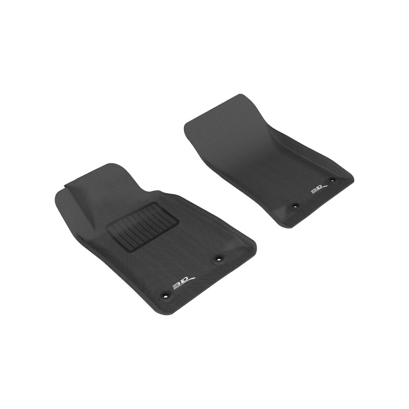 3D MAXpider 2010-2015 Chevrolet Camaro Kagu 1st Row Floormat – Black