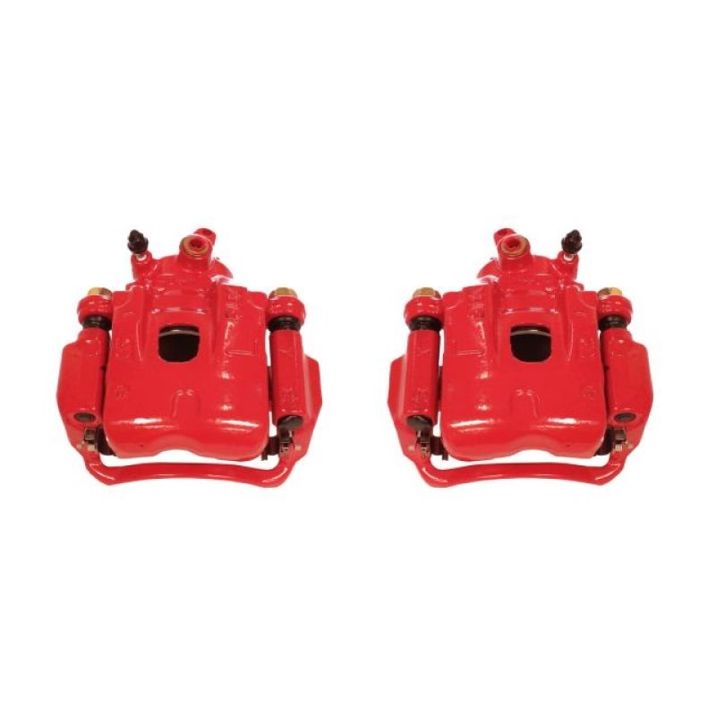 Power Stop 95-04 Toyota Tacoma Front Red Calipers w/Brackets – Pair
