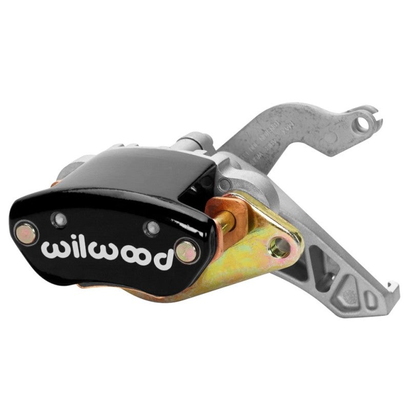 Wilwood Caliper-MC4 Mechanical-L/H – Black w/ Logo 1.19in Piston .81in Disc