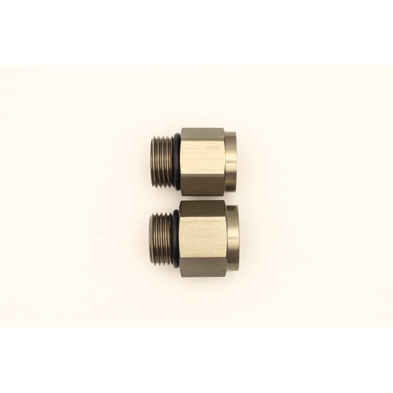 DeatschWerks DW350iL 8ORB Male to Metric Female Plumbing Kit to Replace Bosch 044 (Incl. O-Ring)