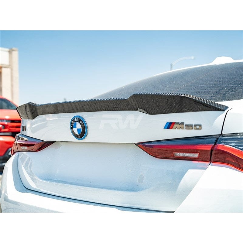 RW Carbon Performance Style CF Trunk Spoiler – BMW / G26 / i4