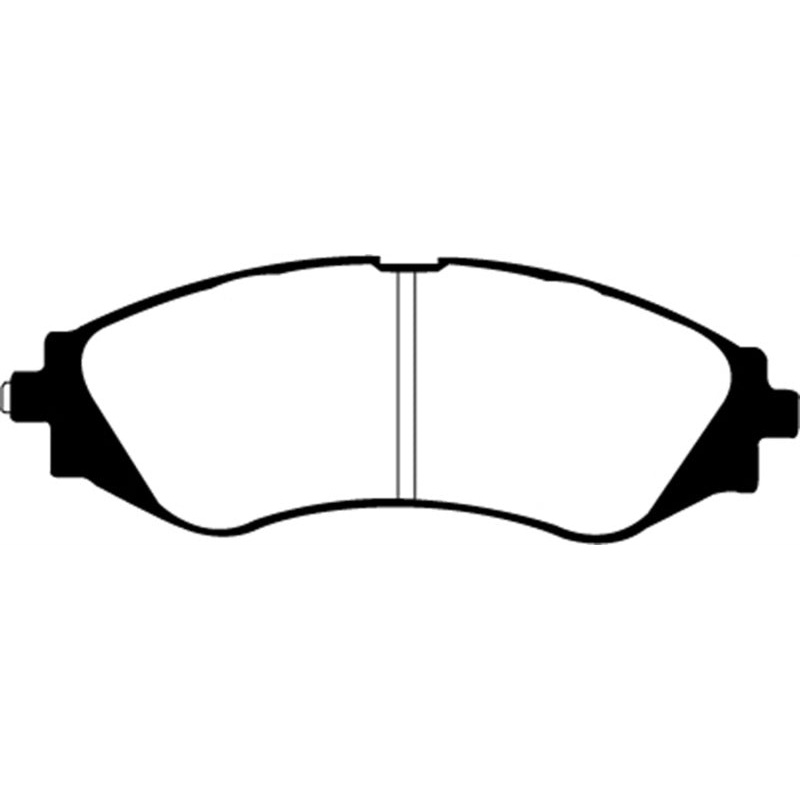 EBC 03-11 Chevrolet Aveo 1.6 Ultimax2 Front Brake Pads