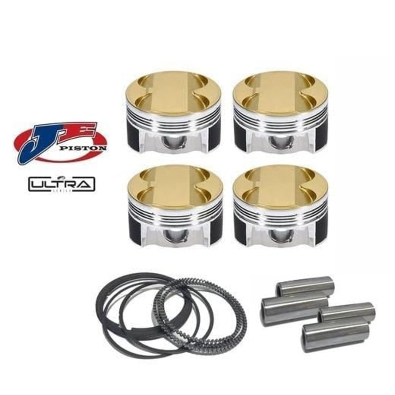 JE Ultra Series Forged Pistons Subaru BRZ Scion FR-S FA20 4U-GSE 86mm STD -10.2 cc 10.5:1