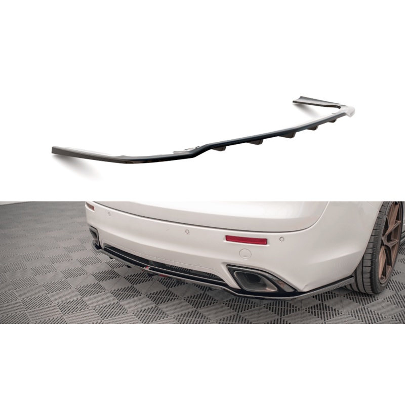 Maxton Design Central Rear Splitter – (With Vertical Bars) Opel Insignia Estate Opc Mk1