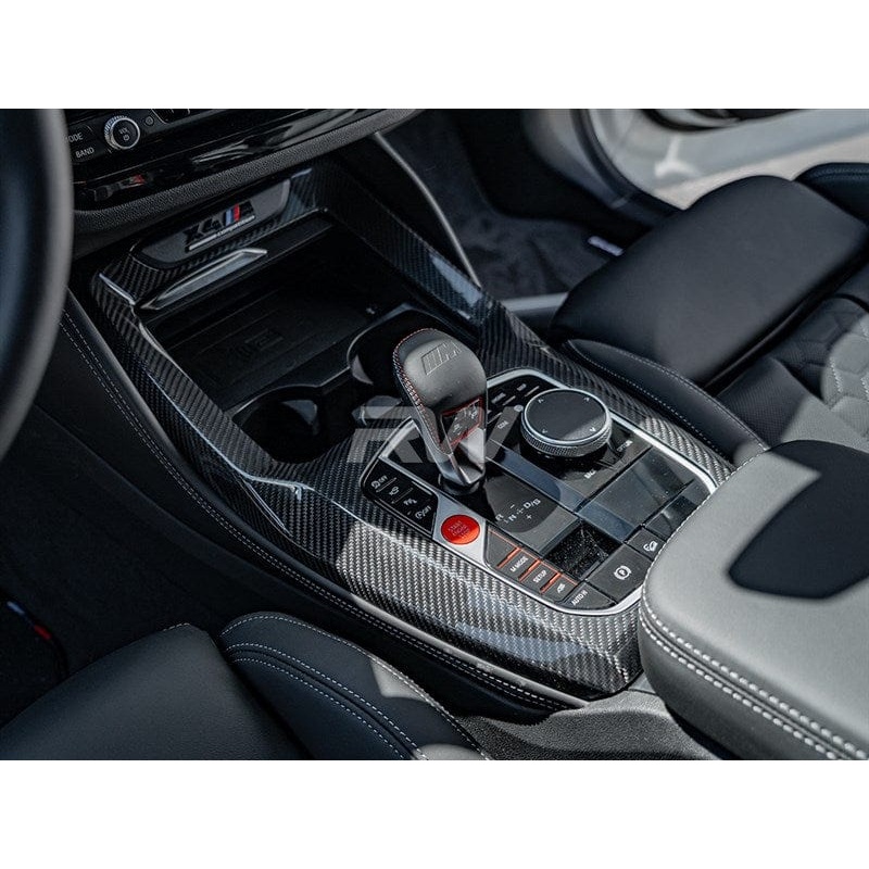 RW Carbon CF Center Console Trim (LCI) – BMW / X3 / X4 / X3M / X4M