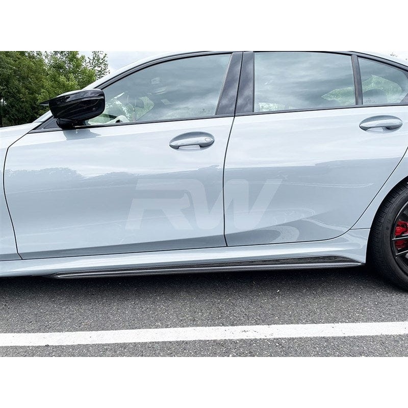 RW Carbon Performance Style Carbon Fiber Side Skirts – BMW / G20