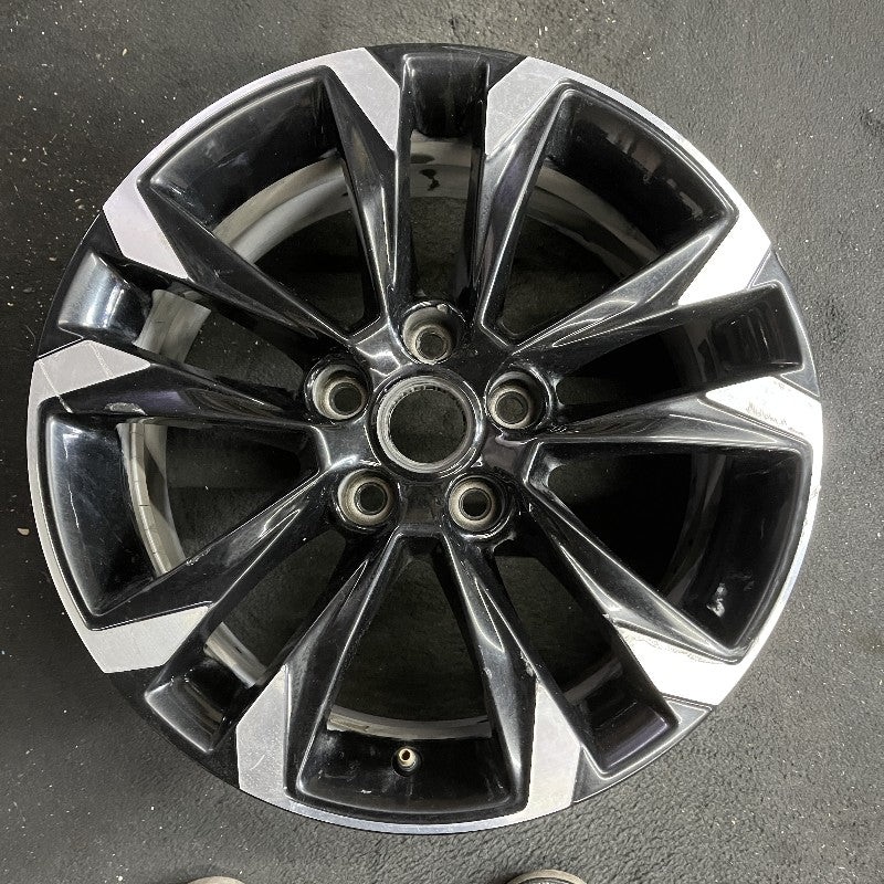 17″ TRAILBLAZER 21-23 17×7.5 5 double spoke gloss black opt Q6V Original OEM Wheel Rim