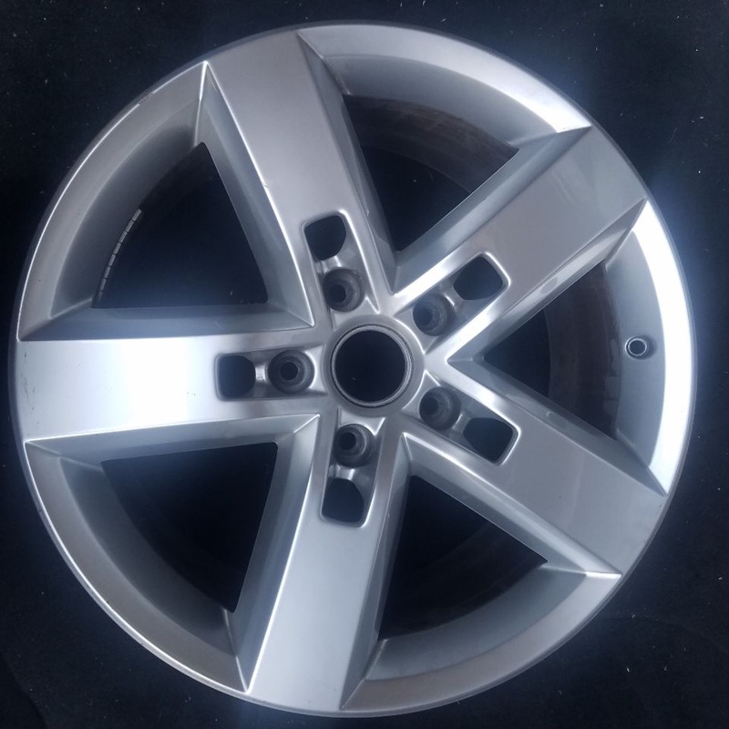 19″ TOUAREG 11-13 19×8.5 alloy 5 spoke Original OEM Wheel Rim