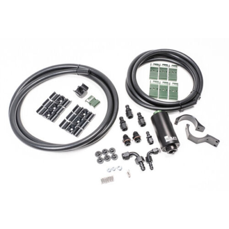 RADIUM ENGINEERING FUEL HANGER PLUMBING KIT, MK5 SUPRA, MICROGLASS
