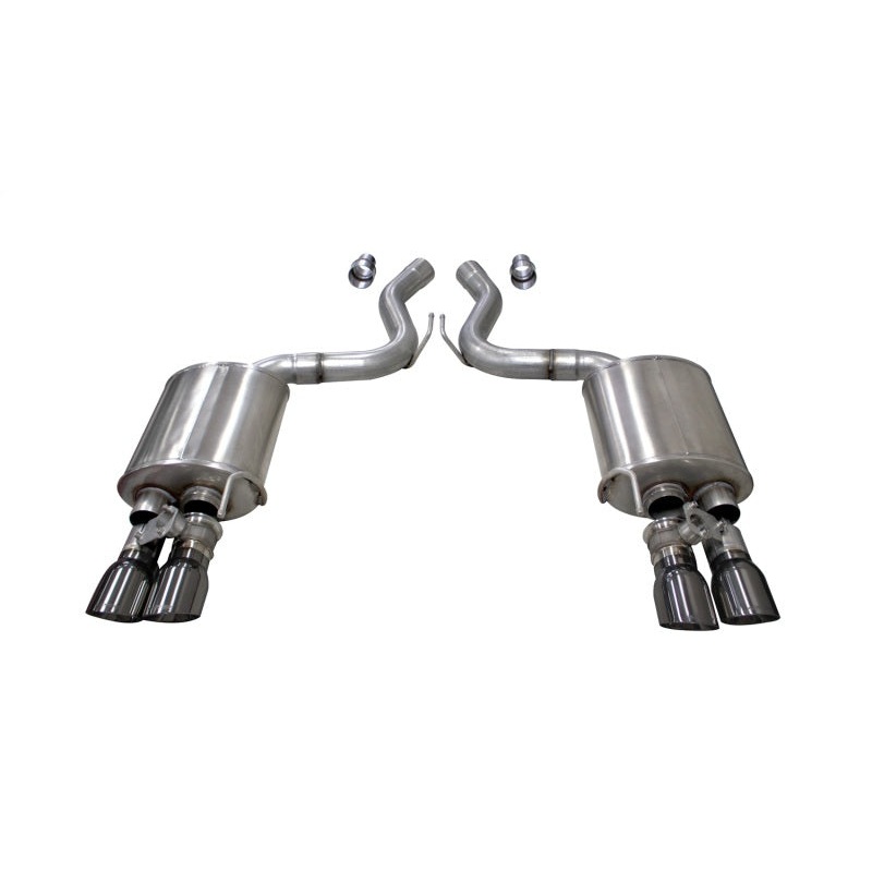 Corsa 2018-2023 Ford Mustang GT Fastback 5.0L 3in Sport Axle-Back Exhaust w/ 4in Gunmetal Tips