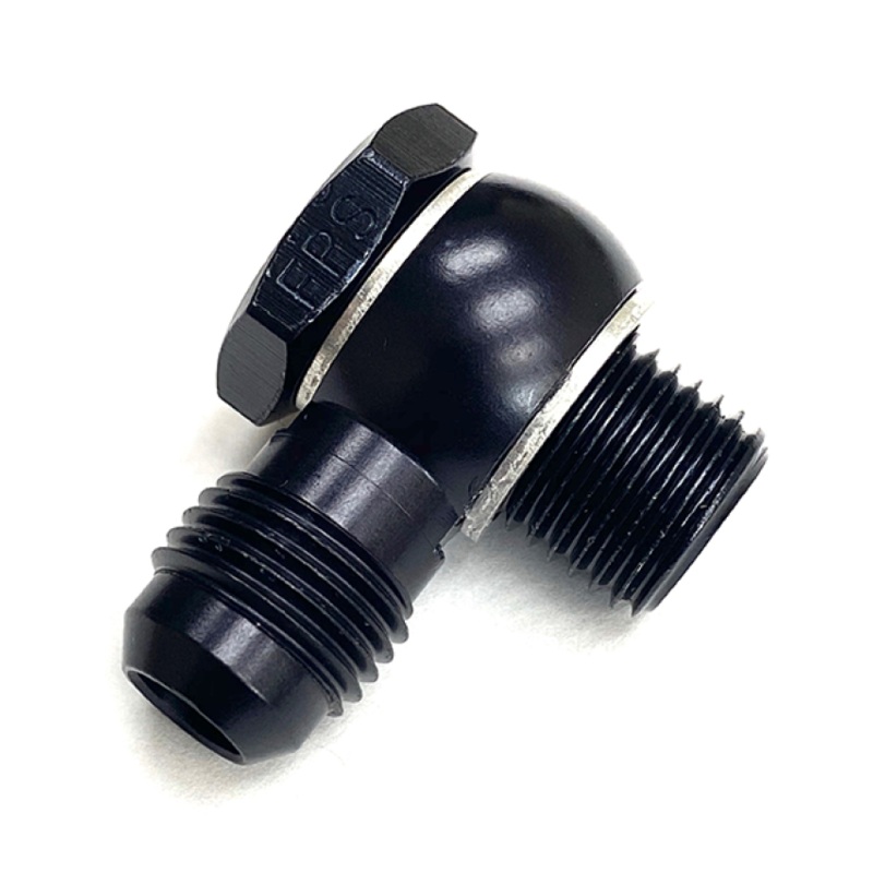 Fragola -6AN Male Banjo x 10mm x 1.5 – Black