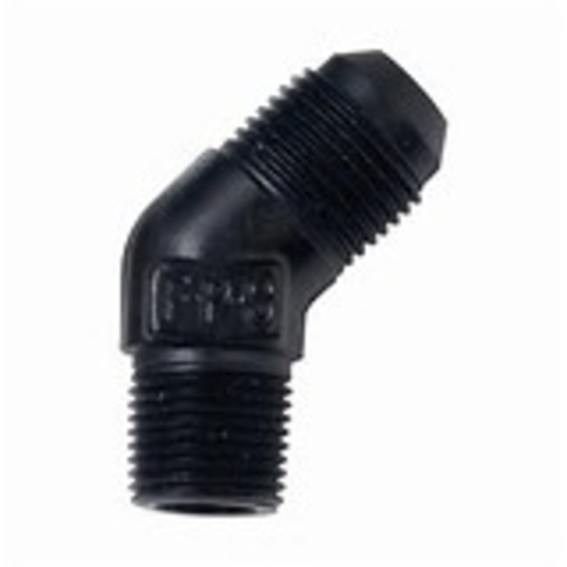 Fragola -8 AN x 3/8″ NPT 45 Adapter 482308-BL