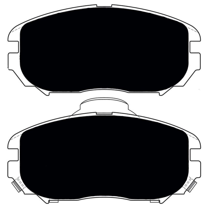 Porterfield Brake Pads for 2014 CHEVROLET EQUINOX