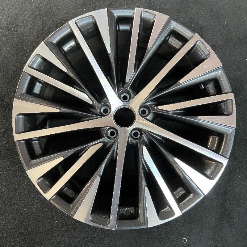 21″ LEXUS RX350 23-24 21×8 20 spoke machined black Original OEM Wheel Rim