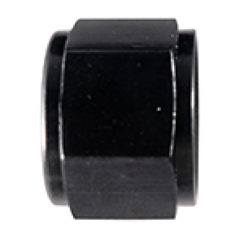 Fragola -4AN Aluminum Flare Cap – Black