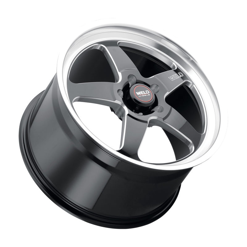 Weld S106 20×9.5 Ventura 6 6×139.7 ET28 BS6.375 Gloss BLK MIL DIA 106.1