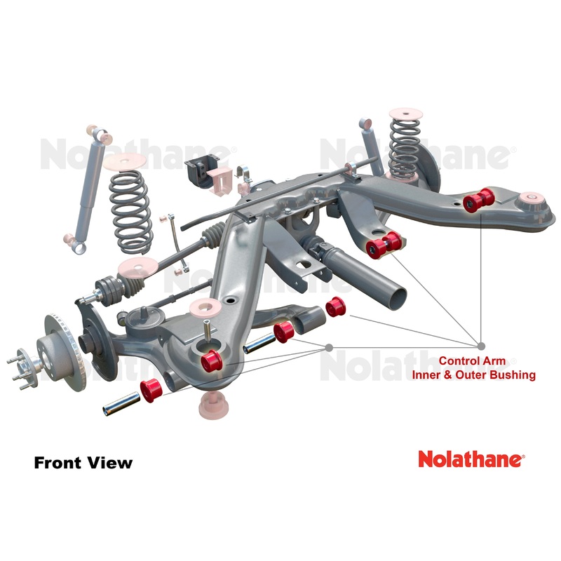 Nolathane Rear Control Arm – Inner Bushing Kit | 2004 Pontiac GTO (REV050.0036)
