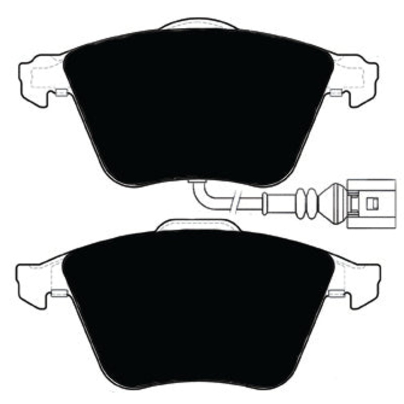 Porterfield Brake Pads for 2009 AUDI TT Quattro – V6 3.2L