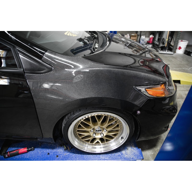 SEIBON OE-Style Carbon Fiber Front Fenders – 14-15 Honda Civic Coupe