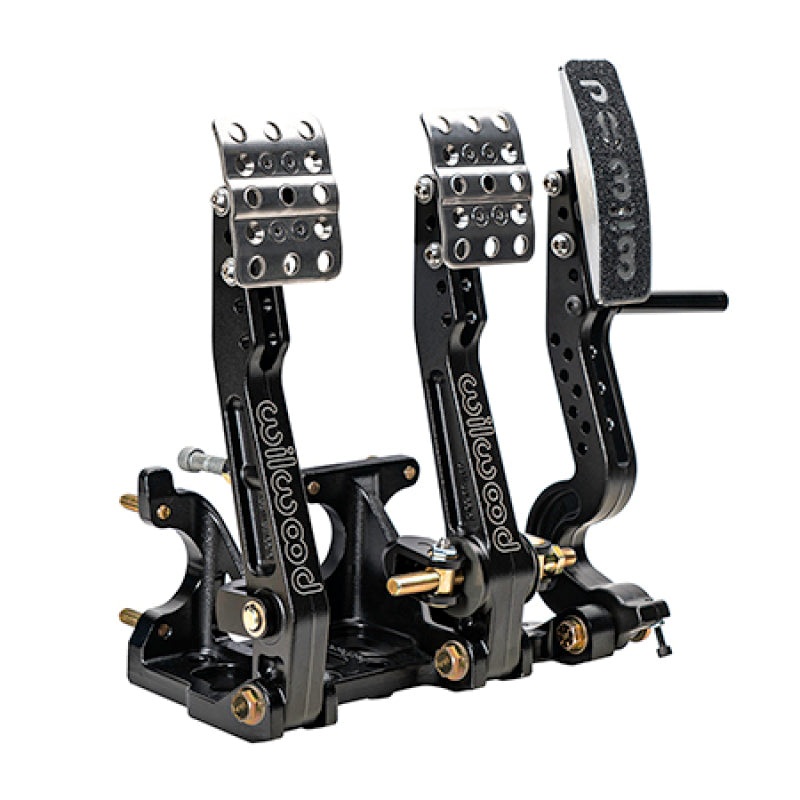 Wilwood Adjustable Balance Bar Brake, Clutch, Throttle – Floor Mount – 4.75-5.75:1