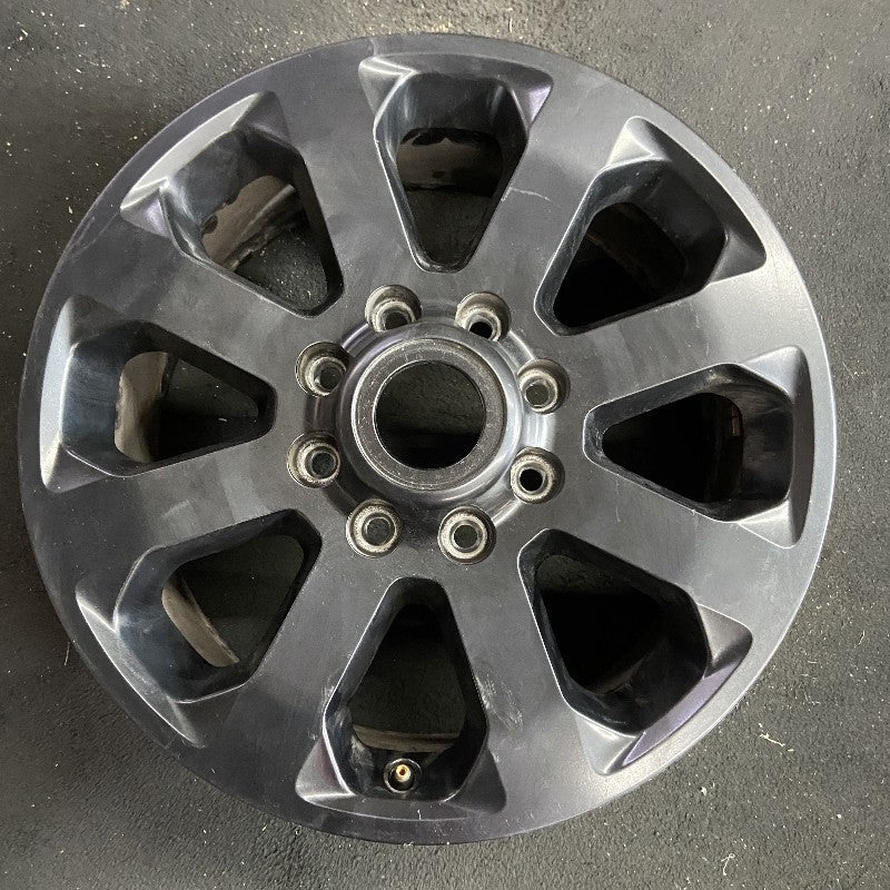 20″ DODGE 2500 PICKUP 19-21 20×8 8 spoke single spoke opt WF3 black Original OEM Wheel Rim