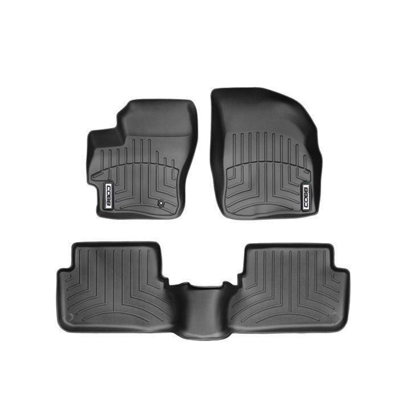 COBB x WeatherTech Rear FloorLiner Set Mazda Mazdaspeed3 2007-2009 | WT44147-1-2