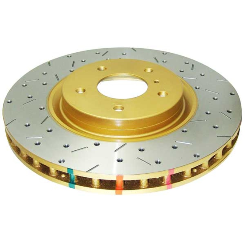 DBA 4000 Series XS Drilled & Slotted Brake Rotor – Each – Rear
