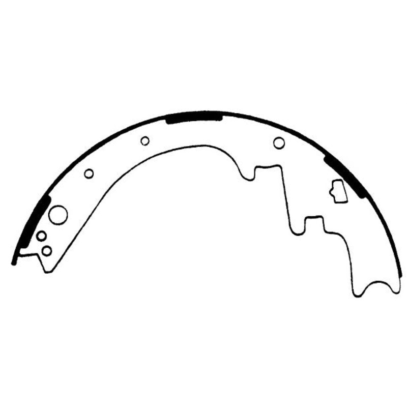 Porterfield Brake Shoes for 1972 DODGE CHALLENGER