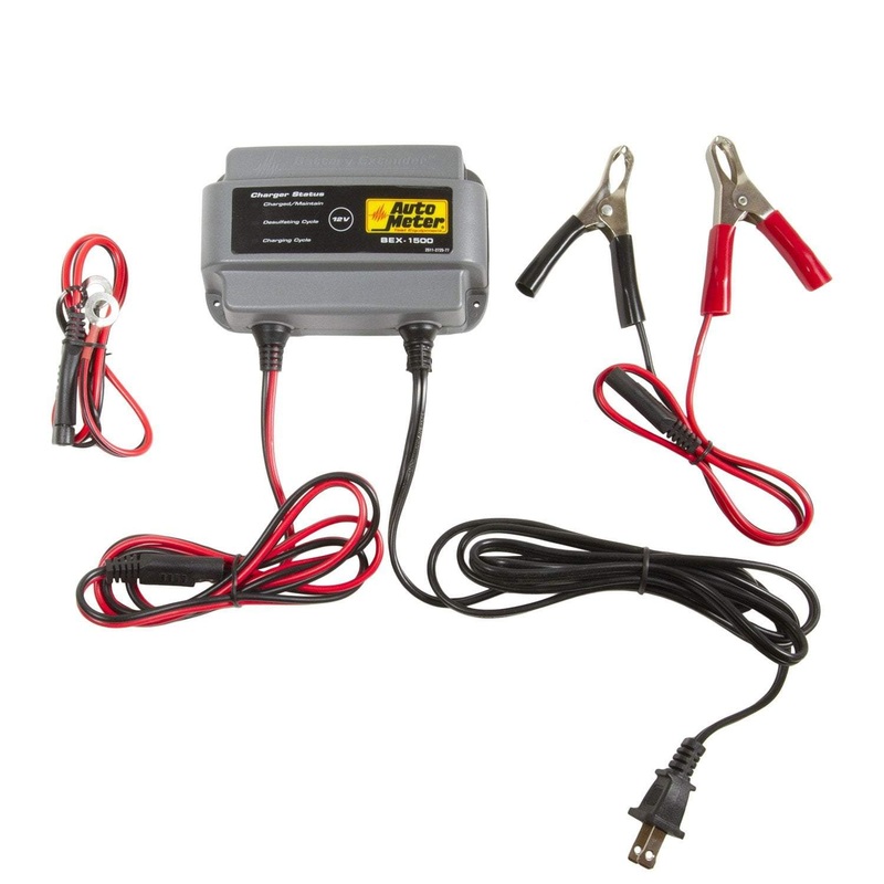 Autometer Battery Extender – 12V / 1.5A (BEX-1500)