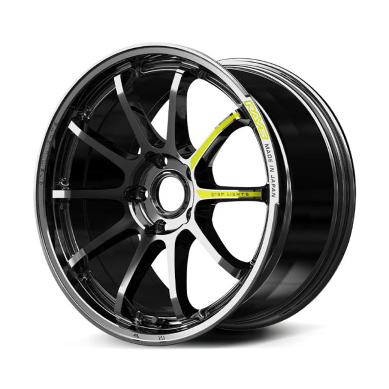 Gram Lights 57NR Limited Wheel – 18×9.5 +45 | 5×120 | Rays Black Metal Coat