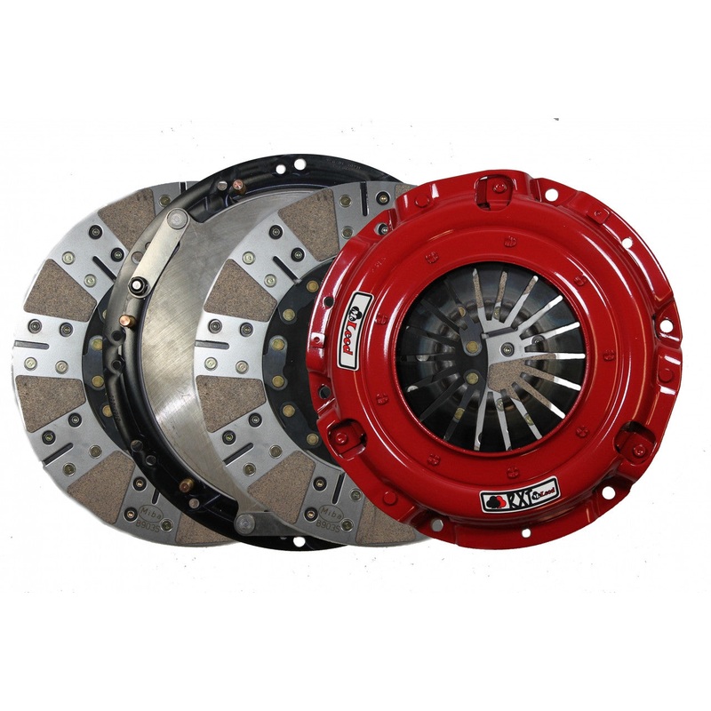 McLeod 2016 Ford GT350 RXT HD Street Twin Clutch 1-1/8 X 26 w/ 164T 8 Bolt Aluminum Flywheel