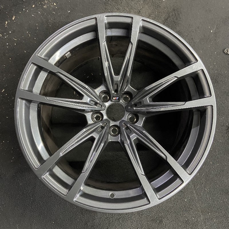 19″ BMW M3 21-24 19×10.5 5 V spoke Original OEM Wheel Rim