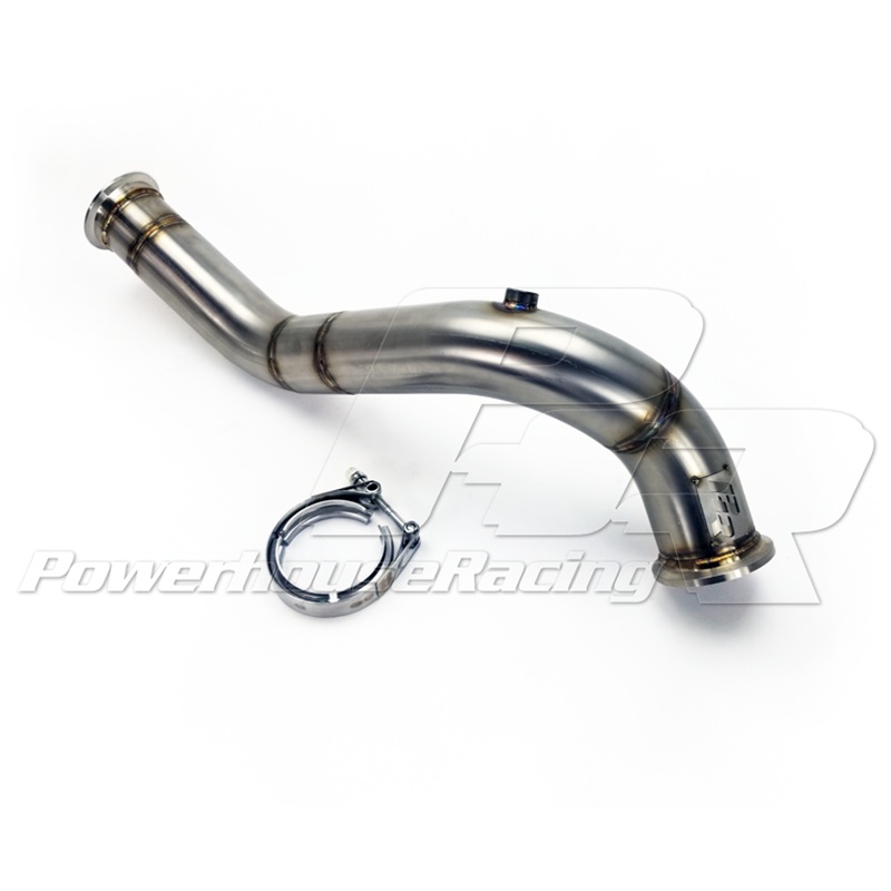 PHR 3.0″ Stainless Mandrel Bent Downpipe – Fits to 3 inch turbine outlet