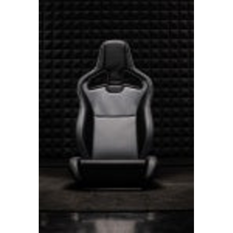 Recaro Cross Sportster ORV Driver Seat – Black Naugahyde/Grey Vinyl