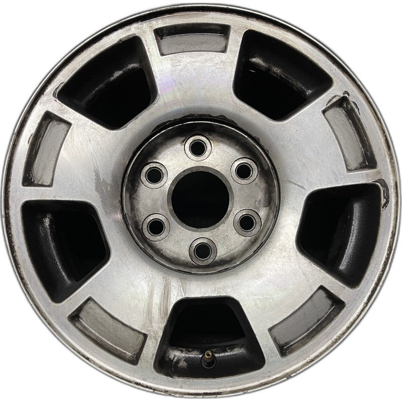 17″ AVALANCHE 1500 07-10 17×7.5″ aluminum 5 spoke single groove in each spoke opt P46 Original OEM Wheel Rim