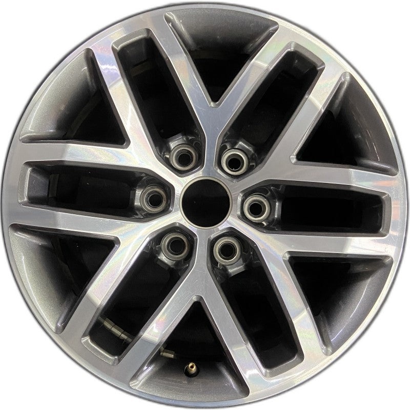 17″ FORD F150 RAPTOR 17-20 17×8.5 aluminum 12 spoke 6 split spoke machined face pockets Original OEM Wheel Rim