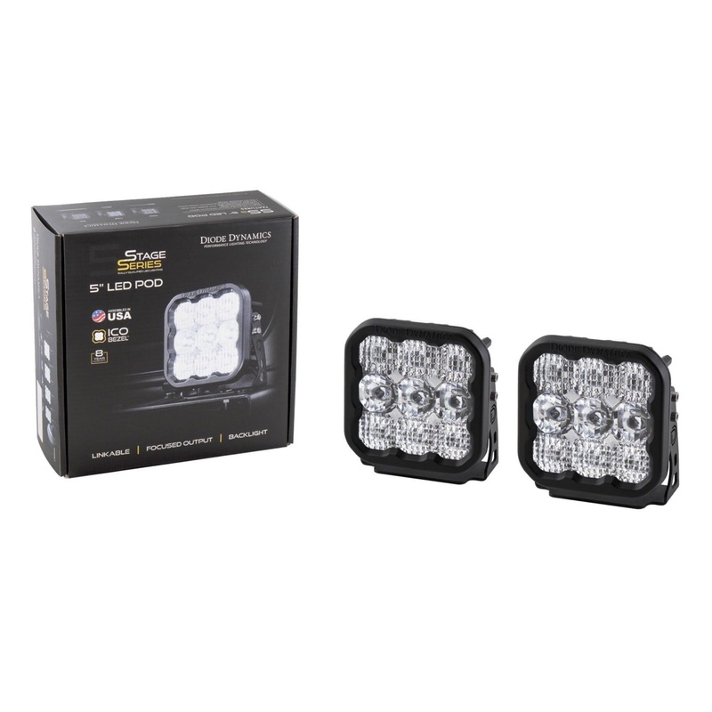 Diode Dynamics SS5 Lens Clear Spot | Universal (DD6808)