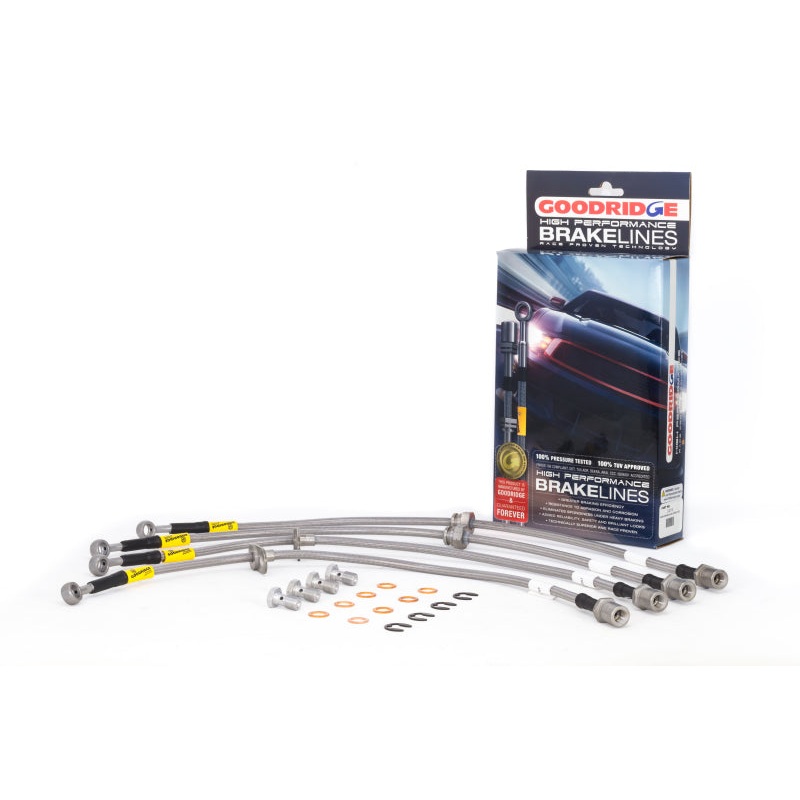 Goodridge 02-07 Subaru WRX/STi Brake Line Kit