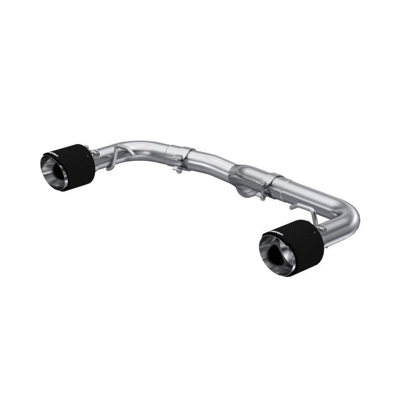 MBRP 2022 Subaru BRZ 2.4L/Toyota GR86 2.4L 2.5in Dual Split Rear Exit w/5in OD CF Tips – T304
