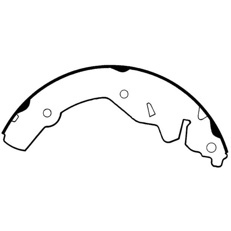 Porterfield Brake Shoes for 1987 DODGE DAYTONA w/Rear Drums