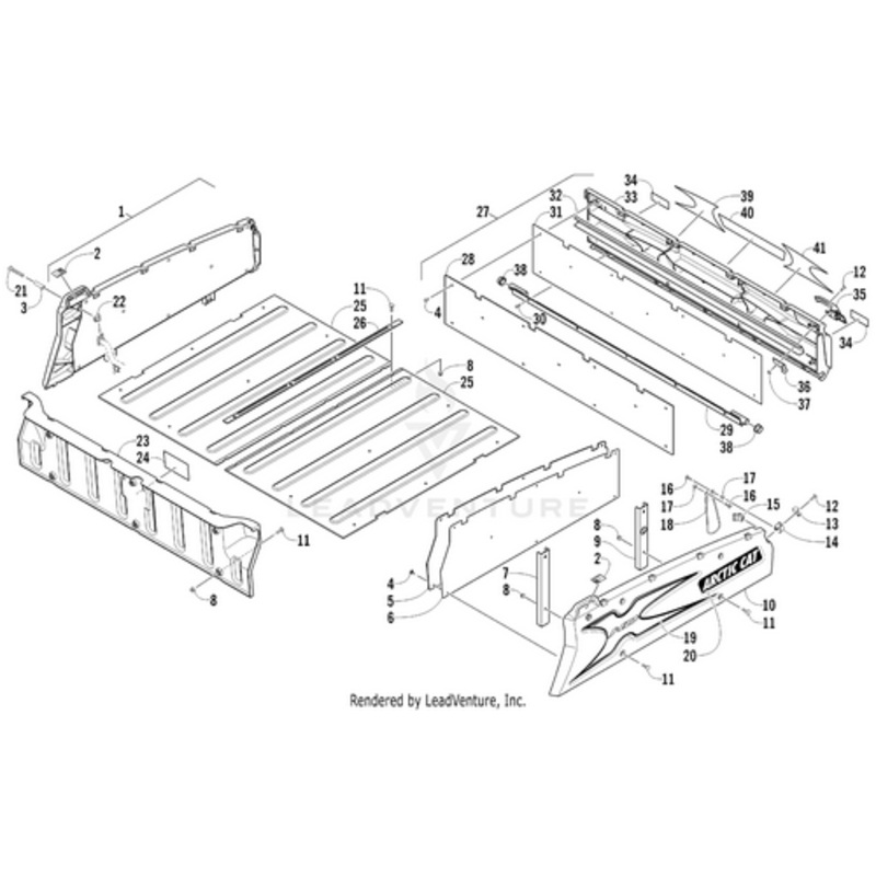 Shaft Pivot – Tailgate by Arctic Cat