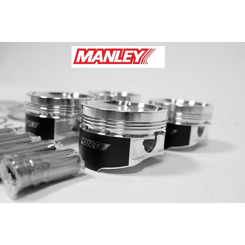 Manley EXTREME DUTY Forged Pistons 4G63T 7-bolt Evo 4-9 85mm STD -8 cc 9.5:1 88mm Stroke