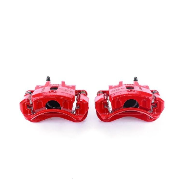 Power Stop 99-04 Hyundai Sonata Front Red Calipers w/Brackets – Pair