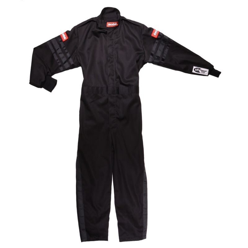 RaceQuip Black Trim SFI-1 JR. Suit – KXXS