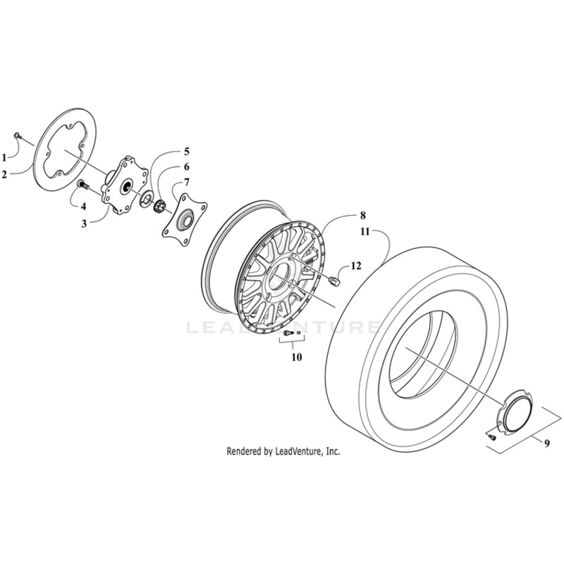 Tire,Behemoth-30X10R15 By Arctic Cat