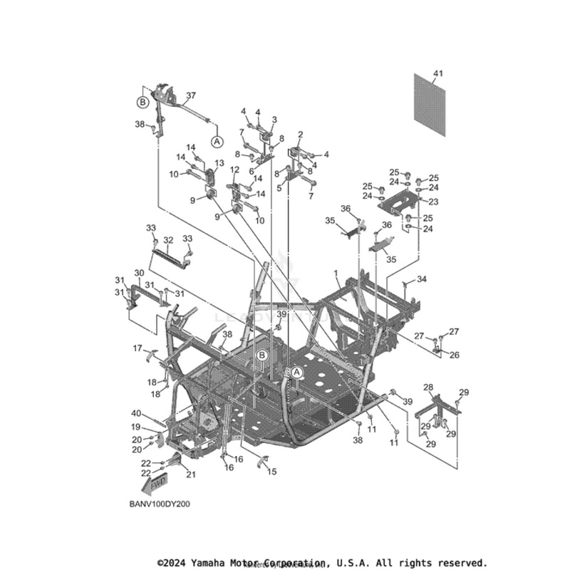 Complete Frame by Yamaha